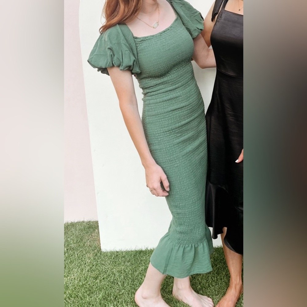 Baltic Børn Alana Smocked Midi Dress!